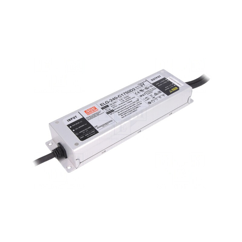 Alimentator LED 240W 137V 1.75A IP67 | Electronic-mag.ro | Componente Electronice Alimentator LED 240W 137V 1.75A IP67 | Electronic-mag.ro | Componente Electronice