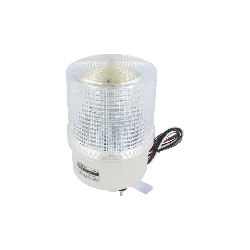 Semnalizator Luminos cu Lumină Continuă și Intermitentă SMCL100-3-24-RAG | Electronic-mag.ro | Componente Electronice