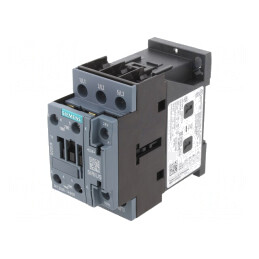 Contactor 3-polar 24VAC 25A cu Contacte Auxiliare