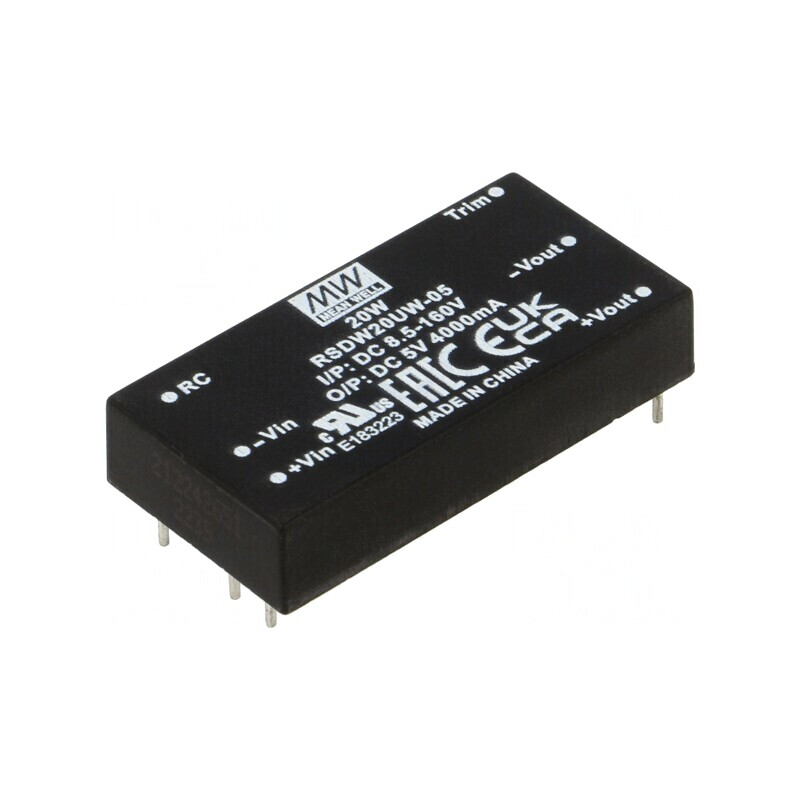 Convertor DC/DC 20W 8.5-160V la 5V 4A | Electronic-mag.ro | Componente Electronice Convertor DC/DC 20W 8.5-160V la 5V 4A | Electronic-mag.ro | Componente Electronice