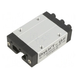 Cărucior aluminiu ghidaje liniare 74mm DryLin T | Electronic-mag.ro | Componente Electronice