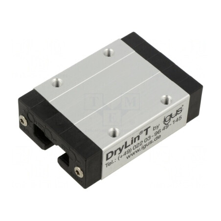 Trolley DryLin T Linear Guides Self-Regulating Size 01-15 | Electronic-mag.ro | Componente Electronice