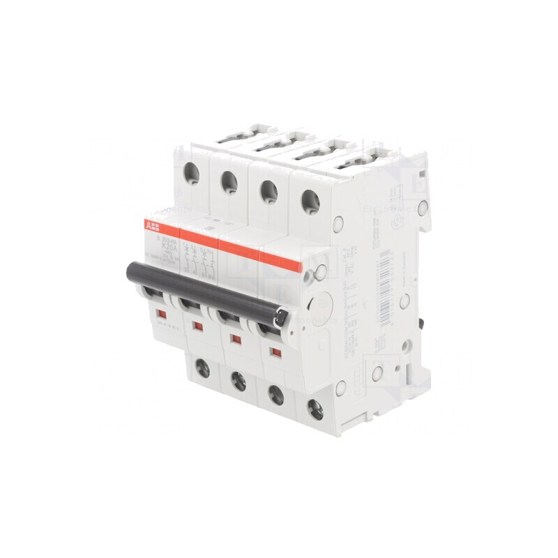 Întrerupător de supracurent 20A 3P 230/400VAC | Electronic-mag.ro | Componente Electronice