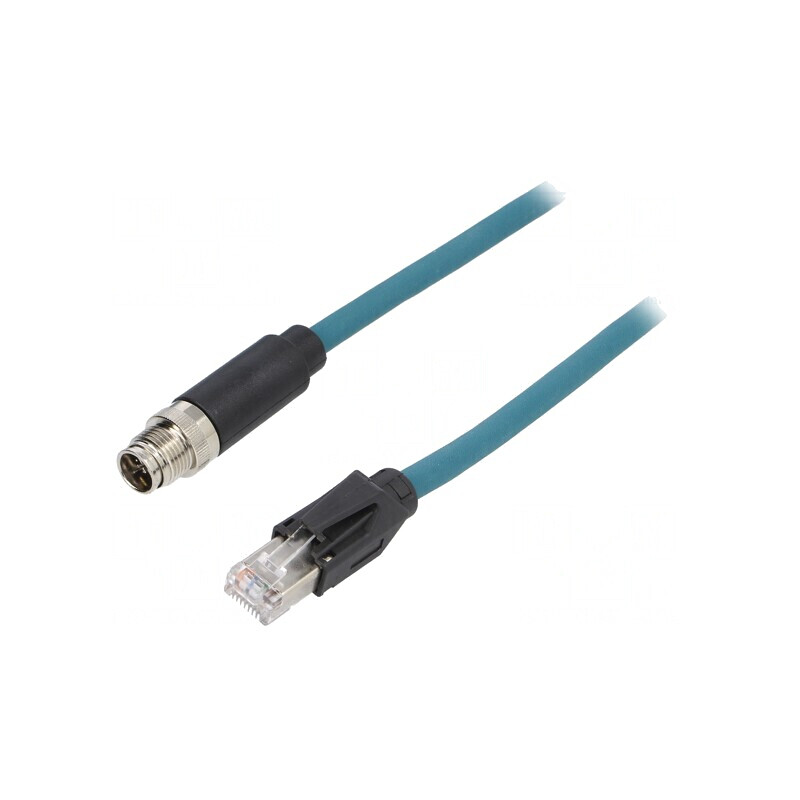 Cablu senzori și automatizări 8 pini X-ProfiNET TPU12FIM08XRJ020PU | Electronic-mag.ro | Componente Electronice