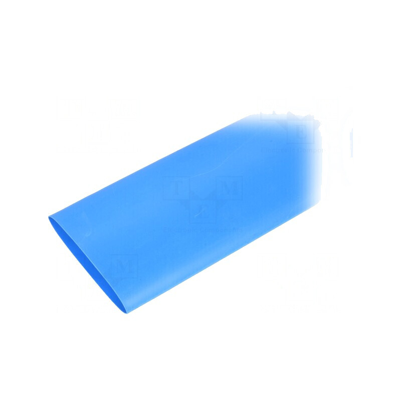 Manşon termocontractabil 38,1mm albastru 1,2m 5 bucăţi | Electronic-mag.ro | Componente Electronice