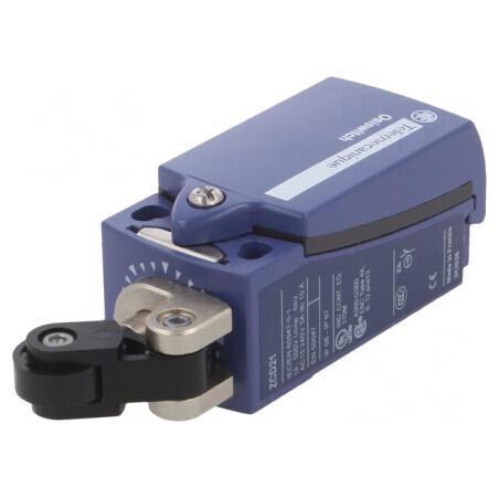 Limitator cursă manetă 20.2mm cu rolă plastic 14mm 10A | Electronic-mag.ro | Componente Electronice
