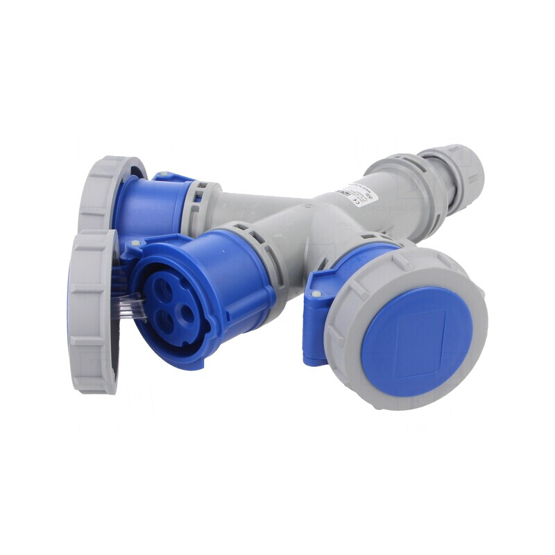 Conector Alimentare AC 16A 230V IP67 | Electronic-mag.ro | Componente Electronice