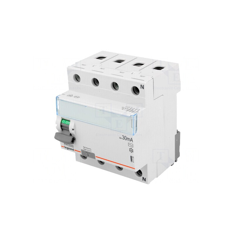 Întrerupător diferenţial 63A 30mA 4P 400VAC | Electronic-mag.ro | Componente Electronice
