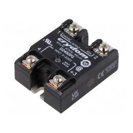 Releu Semiconductor 50A 1-fazat 24-280VAC 3-32VDC | Electronic-mag.ro | Componente Electronice