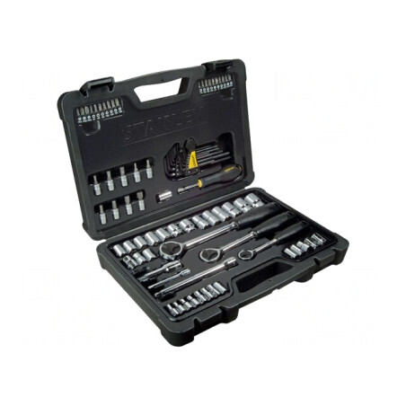 Set Chei Tubulare 6-Puncte 80 Bucăți Fixare 1/2 1/4 3/8 | Electronic-mag.ro | Componente Electronice