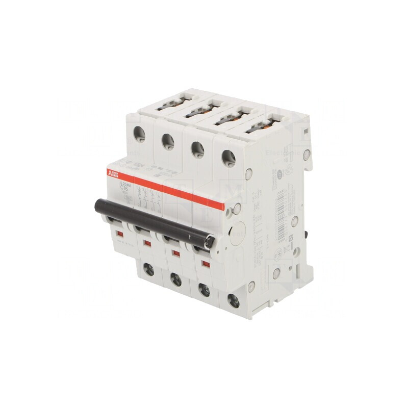 Întrerupător de Supracurent 16A 4 Poli 400VAC | Electronic-mag.ro | Componente Electronice Întrerupător de Supracurent 16A 4 Poli 400VAC | Electronic-mag.ro | Componente Electronice