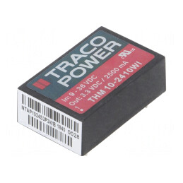 Convertor DC/DC 10W 9-36V la 3.3V 2500mA | Electronic-mag.ro | Componente Electronice