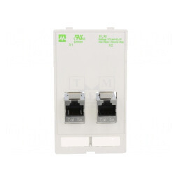 Interfaţă de panou | 48VAC | 48VDC | 1A | IP20 | pe panou | Intr: RJ45 | 4000-68000-1200000