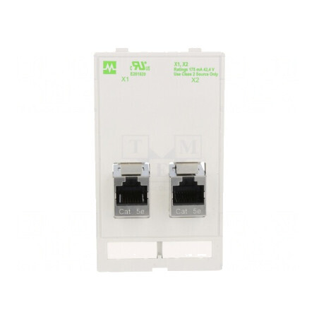 Interfață Panou 48VAC/DC 1A IP20 RJ45 | Electronic-mag.ro | Componente Electronice