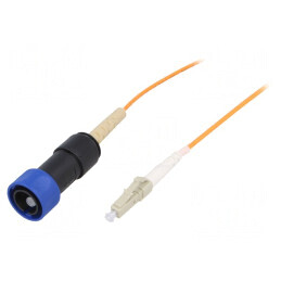 Patch Cord Fibră Optică Simplex Multimod Tip Baionetă | Electronic-mag.ro | Componente Electronice