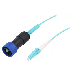 Patch Cord Fibră Optică Simplex Multimod Baionetă | Electronic-mag.ro | Componente Electronice