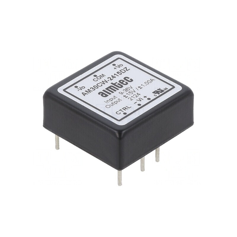 Convertor DC/DC 30W 9-36V 15V/-15V | Electronic-mag.ro | Componente Electronice Convertor DC/DC 30W 9-36V 15V/-15V | Electronic-mag.ro | Componente Electronice