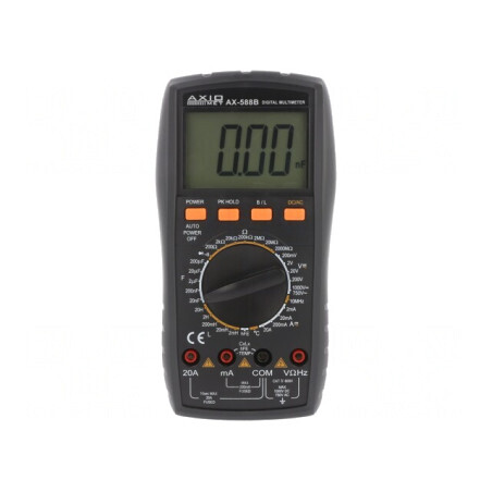 Multimetru Digital LCD 3,5 Cifre AX-588B | Electronic-mag.ro | Componente Electronice