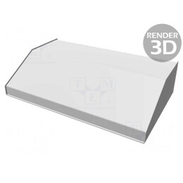 Carcasă Desktop Aluminiu 1456 X 432 Y 259 Z 102 mm | Electronic-mag.ro | Componente Electronice