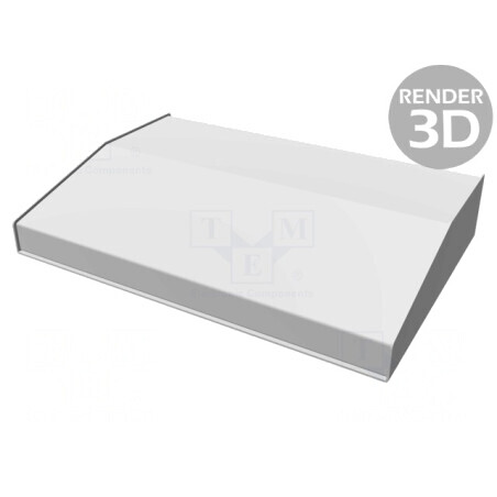 Carcasă desktop aluminiu 1456RL3WHBU | Electronic-mag.ro | Componente Electronice