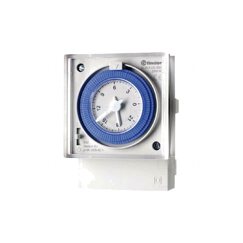 Întrerupător temporizat 15min-24h SPDT 250V 16A | Electronic-mag.ro | Componente Electronice
