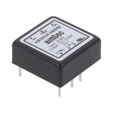 Convertor DC/DC 30W 9-36V la 5V 6A | Electronic-mag.ro | Componente Electronice