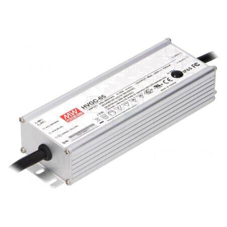Alimentator LED 65.1W IP65 18-186VDC 210-350mA | Electronic-mag.ro | Componente Electronice