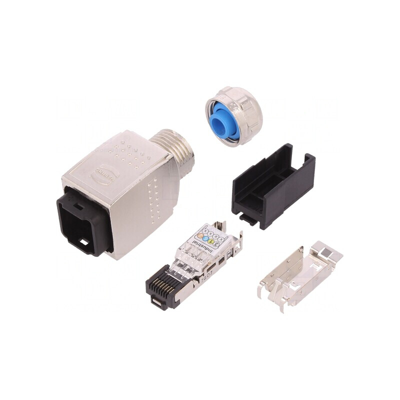 Mufă RJ45 Ecranată Cat5 8p4c 4-11mm | Electronic-mag.ro | Componente Electronice