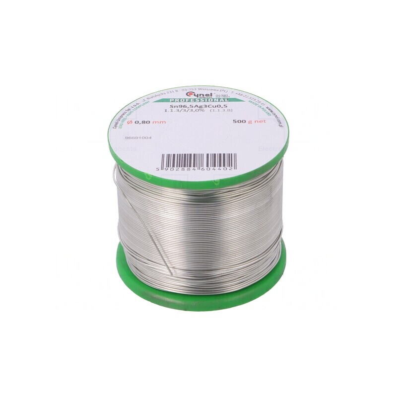 Sârmă de lipit fără plumb 0,8mm 500g | Electronic-mag.ro | Componente Electronice Sârmă de lipit fără plumb 0,8mm 500g | Electronic-mag.ro | Componente Electronice