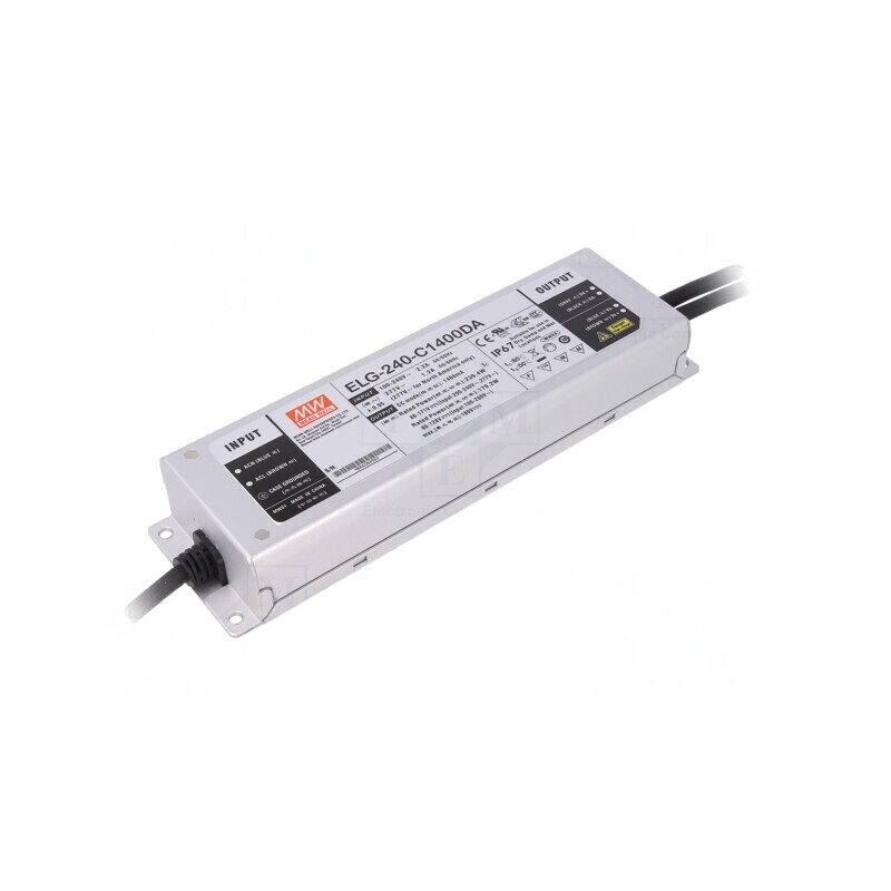 Alimentator LED DALI 240W | Electronic-mag.ro | Componente Electronice