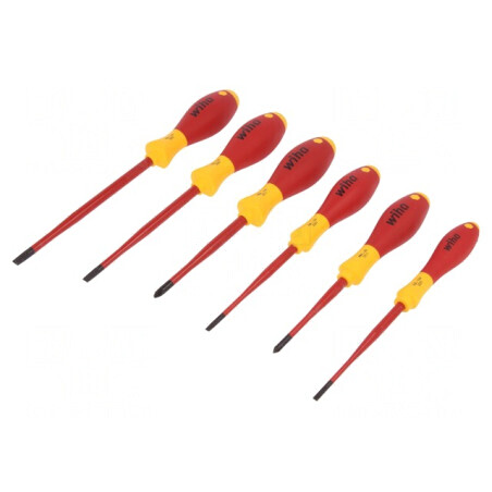 Kit Șurubelnițe Izolate 1kVAC Phillips și Plată SoftFinish | Electronic-mag.ro | Componente Electronice