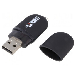 Modul: poartă de reţea | GFSK | 868MHz | USB | -106dBm | 11dBm | 50/15mA | GW-USB-06
