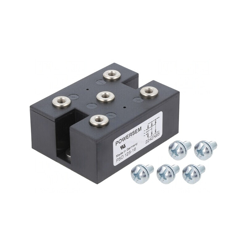 Punte Redresoare Trifazată 1,2kV 166A 1,6kA | Electronic-mag.ro | Componente Electronice