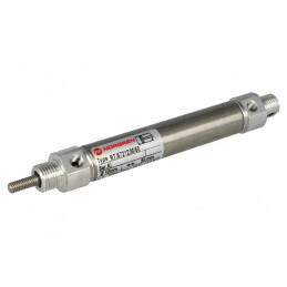 Cilindru pneumatic rotund 12mm x 50mm | Electronic-mag.ro | Componente Electronice