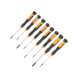 Kit Șurubelnițe de Precizie Plată 8 Bucăți | Electronic-mag.ro | Componente Electronice