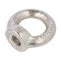 Piuliţă cu inel | tip ochi | M24 | oțel inoxidabil A2 | DIN 582 | 50mm | DIN 582-M24-NI