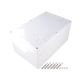 Carcasă universală PC gri 162x252x120mm IK08 | Electronic-mag.ro | Componente Electronice