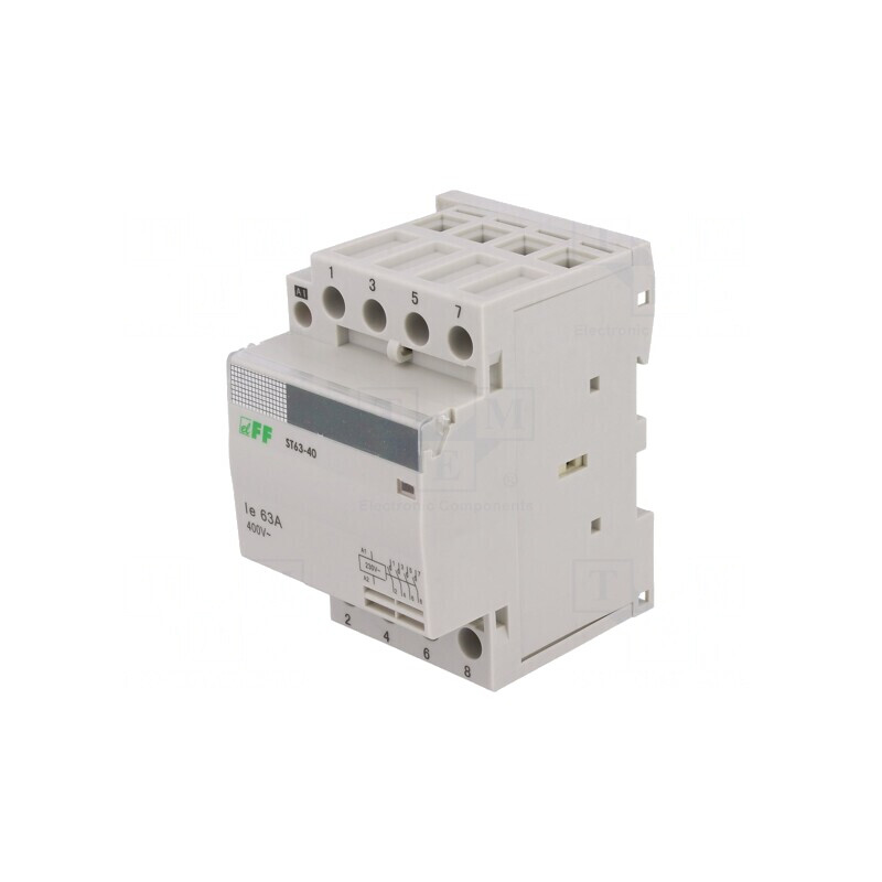 Contactor 4P 63A 230VAC NO IP20 | Electronic-mag.ro | Componente Electronice