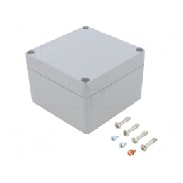 Carcasă Universală Aluminiu 120x122x80mm S-8100 | Electronic-mag.ro | Componente Electronice