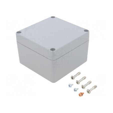 Carcasă Universală Aluminiu 120x122x80mm S-8100 | Electronic-mag.ro | Componente Electronice