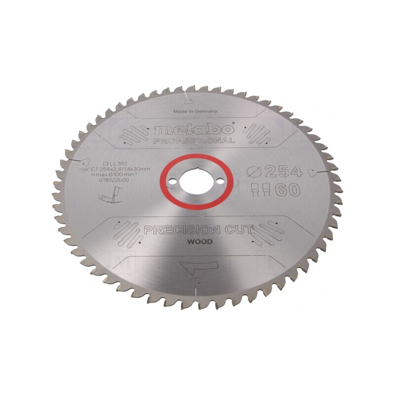 Disc ferăstrău circular 254mm 60 dinți | Electronic-mag.ro | Componente Electronice