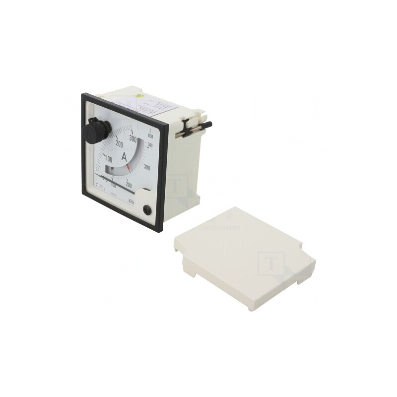 Ampermetru pe Panou AC 0-300/360/600A Clasa 1.5 96x96mm | Electronic-mag.ro | Componente Electronice