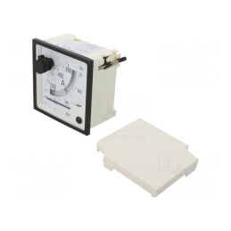 Ampermetru de Panou AC 0-600/720/1200A 96x96mm Clasa 1.5 | Electronic-mag.ro | Componente Electronice