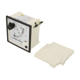 Ampermetru pe Panou AC 0-120A Clasa 1.5 96x96mm | Electronic-mag.ro | Componente Electronice
