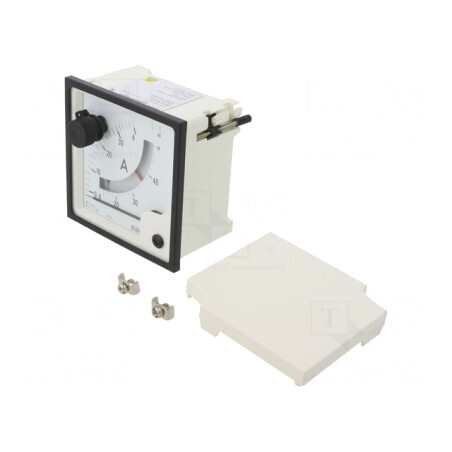 Ampermetru pe panou AC 0-40/48/80A 96x96mm Clasa 1.5 | Electronic-mag.ro | Componente Electronice