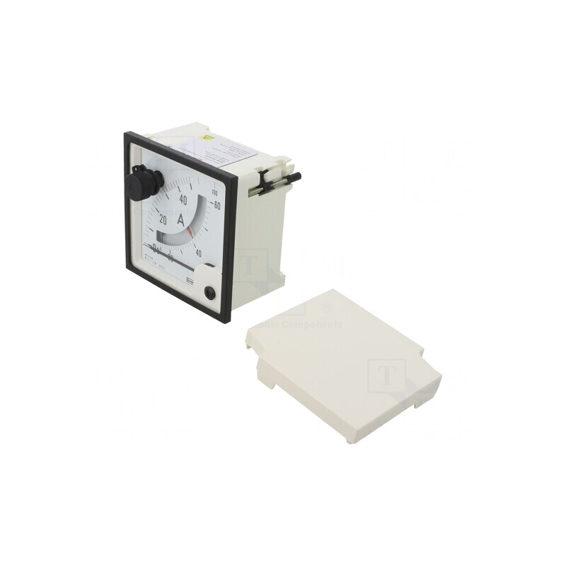 Ampermetru pe Panou AC 0-100A 96x96mm Clasa 1.5 | Electronic-mag.ro | Componente Electronice Ampermetru pe Panou AC 0-100A 96x96mm Clasa 1.5 | Electronic-mag.ro | Componente Electronice