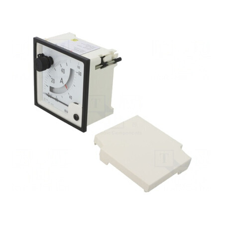 Ampermetru pe Panou AC 0-100A 96x96mm Clasa 1.5 | Electronic-mag.ro | Componente Electronice