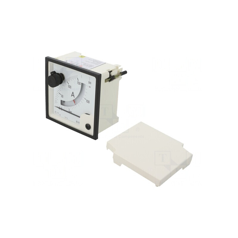 Ampermetru de Panou Analogic AC 0-300A Clasa 1.5 96x96mm | Electronic-mag.ro | Componente Electronice