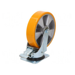 Roată de transport poliuretan 200mm 800kg | Electronic-mag.ro | Componente Electronice