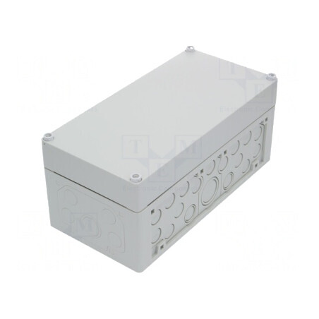 Cutie de conexiuni IP65 gri 150x300x132mm | Electronic-mag.ro | Componente Electronice